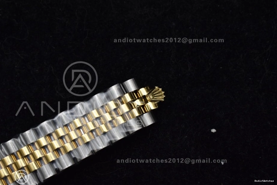 DateJust Steel 542 President Ladies Diamond 31 GSF Dial Bracelet Colorful 316L YG 278271 On MOP 0708